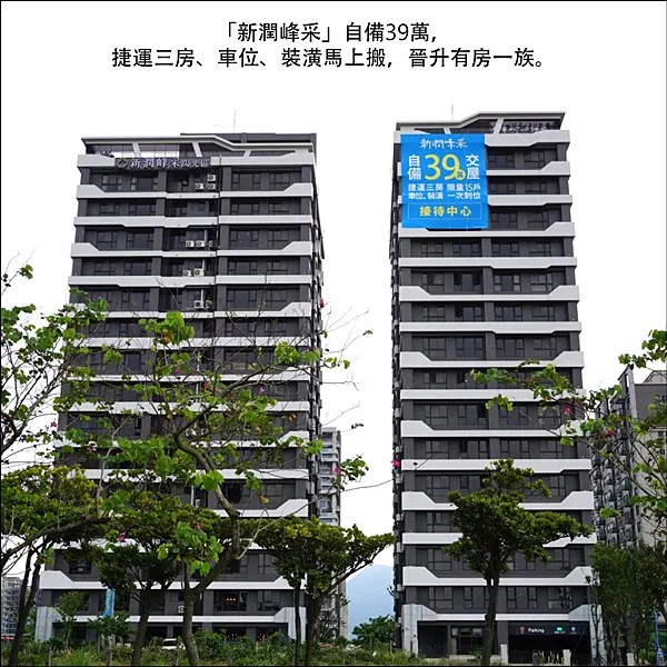 【淡水新市鎮成屋】新潤峰采 自備39萬晉升有殼一族